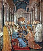 Fra Angelico St Sixtus Ordains St Lawrence oil painting